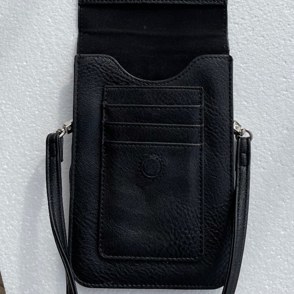 K.Carroll Harper Secure Crossbody & Cell Phone Leather Bag W/Wallet RFID Secure - Picture 10 of 17